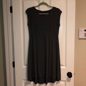 eileen fisher dress, grey, size s